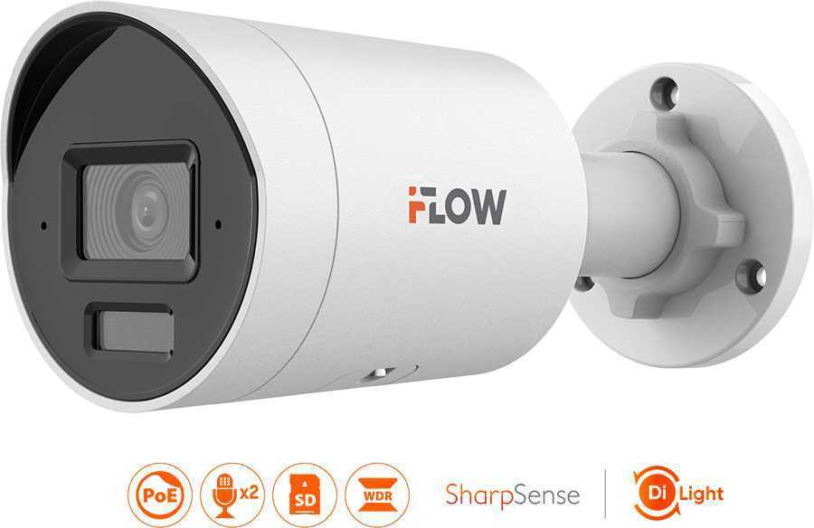 iFLOW F-IC-2182C2M(6mm) Уличные IP камеры видеонаблюдения фото, изображение