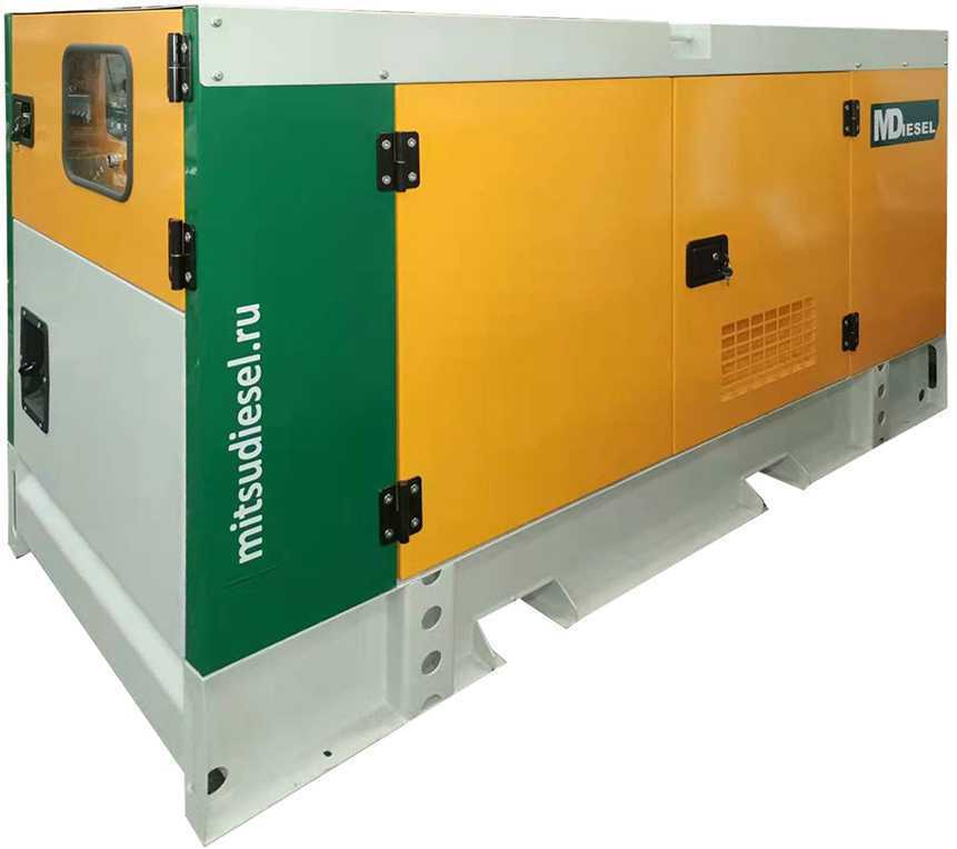 Резервный дизельный генератор МД АД-60С-Т400-1РКМ29 в шумозащитном кожухе Дизель электростанции фото, изображение