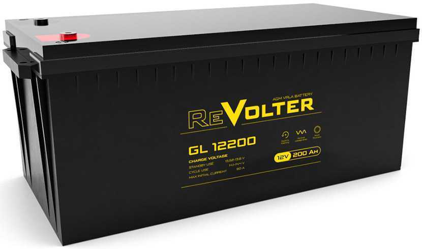 ReVolter GL 12200 Аккумуляторы фото, изображение