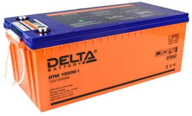 Delta DTM 12200 I Аккумуляторы фото, изображение